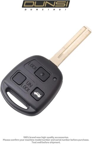 DUNSIHUI HYQ1512V مفتاح السيارة فوب التحكم عن بعد دخول المركبات عن بعد متوافق مع GS430 IS300 LS400 ES300 GS300 GS400 89785-50031 3 زر in Saudi Arabia