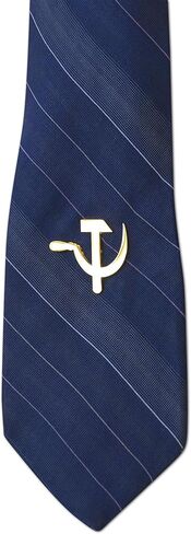 Novel Merk Hammer & Sickle – Socialist, Communist Lapel Pin, Hat Pin & Tie Tack Set with Clutch Back in Saudi Arabia