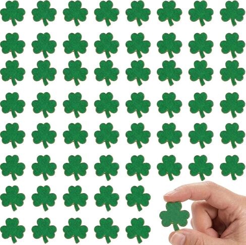 St. Patrick’s Day Green Shamrock Metal Pins, 1" (72 Count) - Perfect Party Favors, Giveaways, & Game Prizes for Irish Day Events, & More in Saudi Arabia