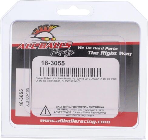 مجموعة إعادة بناء فرجار السباق الأمامية 18-3055 متوافقة مع/استبدال لهوندا GL 1500 A Gold Wing Aspencade 1991-2000، GL 1500 SE Gold Wing 1990-2000 in Kuwait