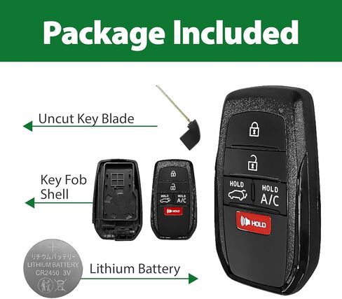 بديل لـ 2023 القرب الذكي Toyota bZ4X GNE 231451-3041 لوحة مفتاح فوب جهاز التحكم عن بعد HYQ14FBX 315MHz 5 أزرار in Saudi Arabia