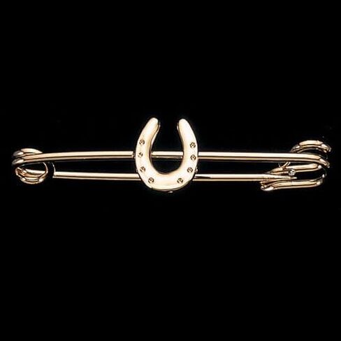 Horseshoe Stock Gold Plate Pin in Kuwait