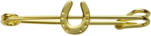 Horseshoe Stock Gold Plate Pin in Kuwait