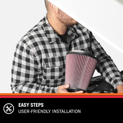 فلتر هواء المحرك K&N: أداء عالي، ممتاز، قابل للغسل، فلتر بديل صناعي، عالي التحمل: E-3816 in Kuwait