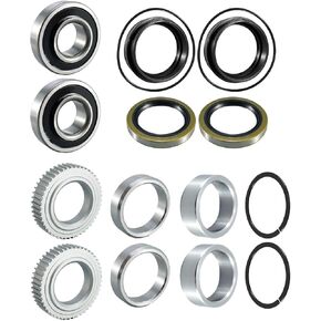 16Pcs Rear Axle Bearing and Seal Kit Compatible with Toyota 4Runner 1996-2002 Tacoma 1995-2004 Replace 90310-50006 90520-36045 42423-20010 in Kuwait
