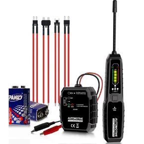 VSTM Wire Tracer Automotive Electrical Open & Short Finder, Circuit Tester, Circuit Breaker Finder, Fault Probe Cable Tracker, DC 6-42V Electrical Circuit Diagnostic Tool (Black) in Kuwait