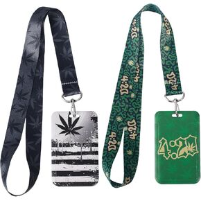 GTOTd Pride Keychain Rainbow Lanyard with ID Badge Holder(2 Pack) for Keys Wallet,LGBTQ Gay Pride Merch Stuff Decor Party Supplies Gifts for Teens Man Woman in Kuwait