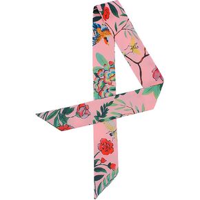 Bag Handbag Handle Ribbon Scarf Hair Head Band Neck Scarf Neckerchief Scarf Fashion with Gift Packed (ArL20230509-C_Pink) in Saudi Arabia