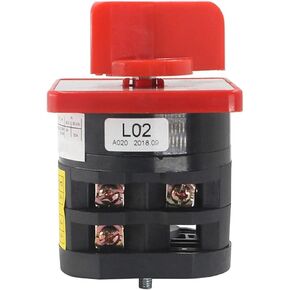 1pcs Electric Rotary Cam Changeover Switch HZ5-20 L01 L02 L03 2 Position 380V 4KW 20A(HZ5D-20 L02) in Kuwait