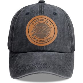 جلد صنع في 1975 1974 1973 1972 1971 1970 1969 1968 1967 1966 100 بالمائة قبعة بيسبول قطنية أصلية قابلة للتعديل in Kuwait