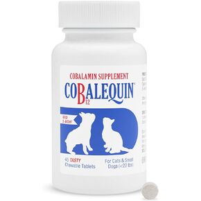 Nutramax Cobalequin B12 Supplement for Cats and Small Dogs, 45 Count (Pack of 1) in Kuwait