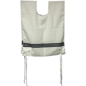 100% Wool Chabad Tzitzit Musaf Round Neck HandMade Thin in Kuwait