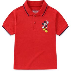 Disney Mickey Mouse Boys Short Sleeve Polo Shirt for Toddler and Big Kids in Kuwait