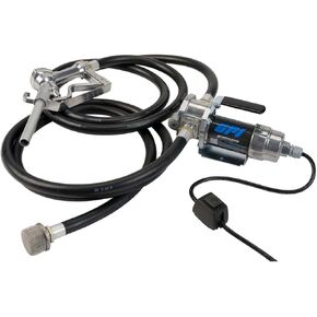 GPI - G8P مضخة نقل الوقود المحمولة، فوهة الإغلاق اليدوي، 8 جالون في الدقيقة، 12 فولت (147000-01) in Kuwait