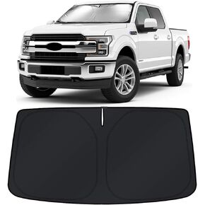 Windshield Sun Shade, 240T Shade Blocks UV Rays Car Window Shade, Keep Car Interior Cool, Additional Four Side Window mesh Screens, Sun Shade Suitable for Saloon Cars and SUV in Saudi Arabia