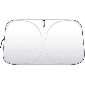 MLY Car Windshield Sun Shade, Thickened Car Window Sunshade, Foldable Reflective Sun Shield for Heat and UV Protection, Universal Windshield Sun Shade Fit for Cars, Trucks, SUVs (55 x 27.5 inch) in Kuwait