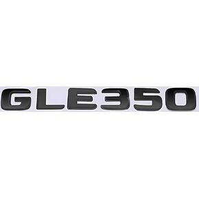 GLE350 Emblem Decal Car Numbers Letters Decal Plating Badge 3D Metal Style Fit for GLE350 Car Model Black in Kuwait
