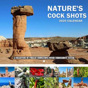 الطبيعة طلقات الديك التقويم 2026، تقويم الحائط المناظر الطبيعية الإبداعية، التقويم الشهري جدار الفن الأسرة، القذرة فرحان هفوة سانتا الهدايا للبالغين in Kuwait