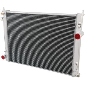 All Aluminum Radiator for 2009-2018 Chrysler 300, Dodge Challenger Charger 2.7 3.5 3.6 5.7 6.1 6.4 V6 V8 Engine, 3 Row Radiators 2010 2011 2012 2011 2013 2014 2015 2016 2017 in Kuwait