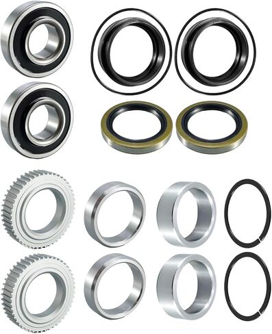 16Pcs Rear Axle Bearing and Seal Kit Compatible with Toyota 4Runner 1996-2002 Tacoma 1995-2004 Replace 90310-50006 90520-36045 42423-20010 in Kuwait