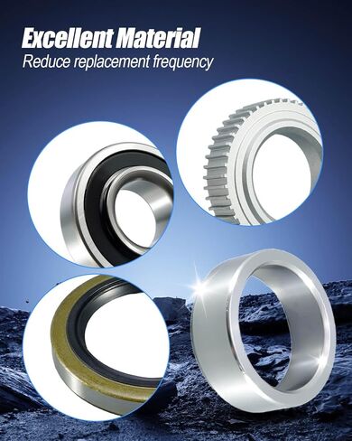 16Pcs Rear Axle Bearing and Seal Kit Compatible with Toyota 4Runner 1996-2002 Tacoma 1995-2004 Replace 90310-50006 90520-36045 42423-20010 in Kuwait