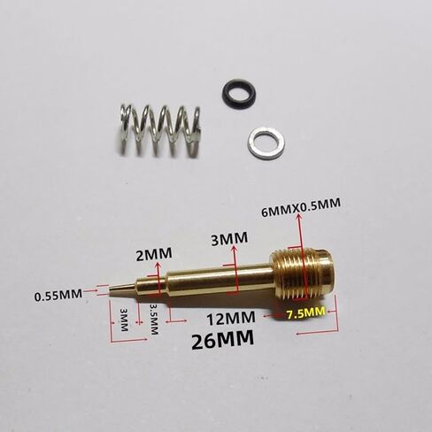 Generic For Honda 1985~2016 version Rebel 250/CMX 250/CA250 motorcycle carburetor repair kit (single carburetor version) with plunger assembly in Saudi Arabia