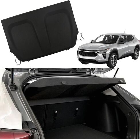 Cargo Cover for Chevy Trax Cargo Cover 2024 2025 Accessories Rear Trunk Cover Rear Trunk Security Cover Shielding Shade, Black in Saudi Arabia