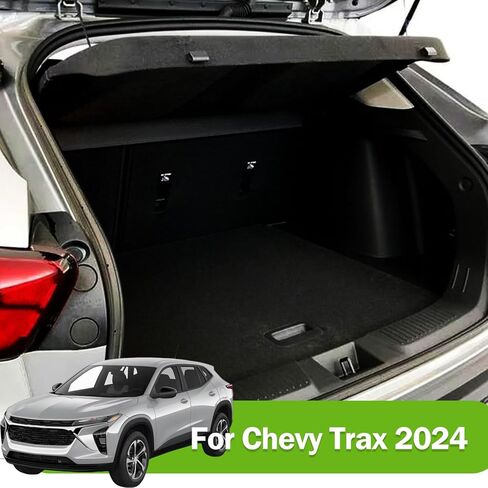 Cargo Cover for Chevy Trax Cargo Cover 2024 2025 Accessories Rear Trunk Cover Rear Trunk Security Cover Shielding Shade, Black in Saudi Arabia