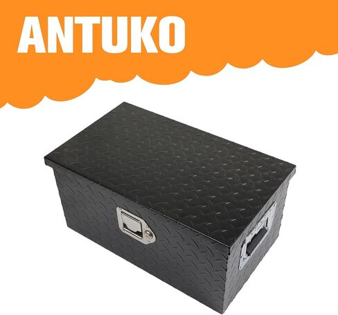 Aluminum Tool Box 20 Inch Trailer Toolbox W/Lock and 2 Keys Black Replacement for Pick Up Truck Bed ATV RV Trailer in Saudi Arabia