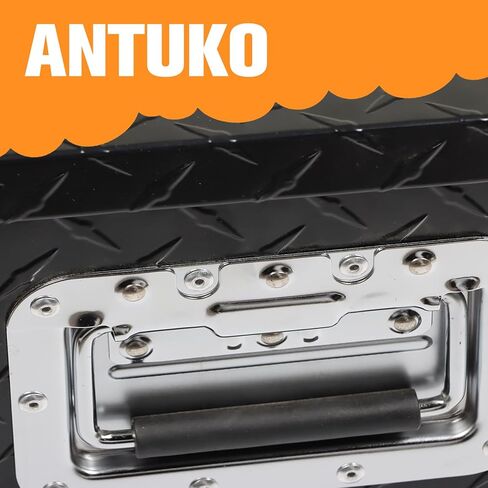 Aluminum Tool Box 20 Inch Trailer Toolbox W/Lock and 2 Keys Black Replacement for Pick Up Truck Bed ATV RV Trailer in Saudi Arabia