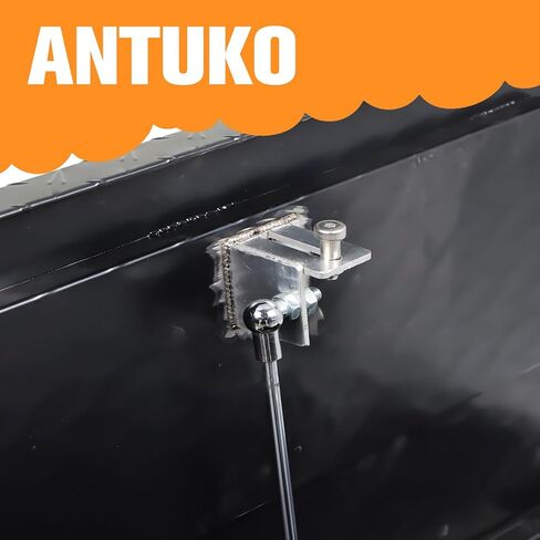 Aluminum Tool Box 20 Inch Trailer Toolbox W/Lock and 2 Keys Black Replacement for Pick Up Truck Bed ATV RV Trailer in Saudi Arabia
