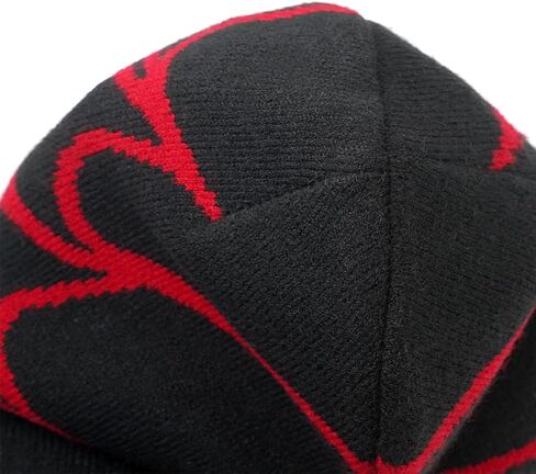 Knitted Beanie Hat Spider Web Skull Cap for Women Men in Saudi Arabia