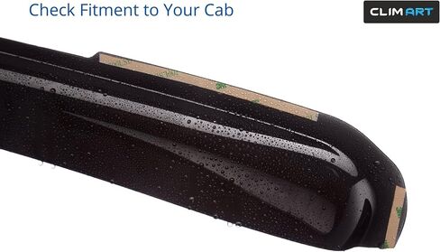 CLIM ART in-Channel Incredibly Durable Rain Guards for Mazda CX-50 2023-2026, Original Window Deflectors, Vent Window Visors, Vent Deflector, 4 pcs. - 623434 in Kuwait