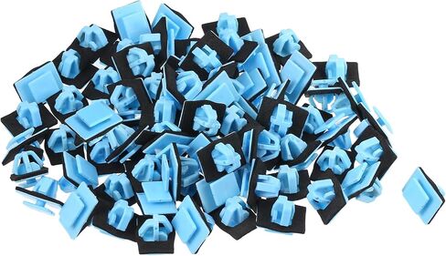 موتفورتي مشبك تثبيت عجلة السيارة، هيونداي سانتا في 2013-2021، بلاستيك، رقم 877561F000، ازرق، 80 قطعة in Kuwait