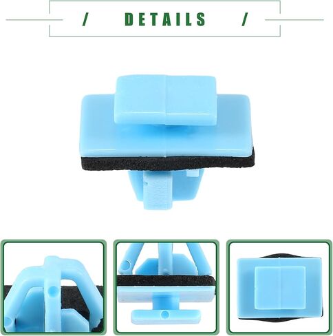 موتفورتي مشبك تثبيت عجلة السيارة، هيونداي سانتا في 2013-2021، بلاستيك، رقم 877561F000، ازرق، 80 قطعة in Kuwait