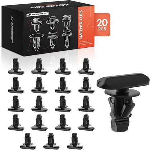 A-Premium 30PCS Weatherstrip Door Sub Seal Clips - Compatible with Honda CR-V 2017-2024, Civic 2016-2024, Accord, Pilot, HR-V, Insight, Passport, Nylon Door Inner Seal Fastener - Fits 0.18 inch Hole in Saudi Arabia