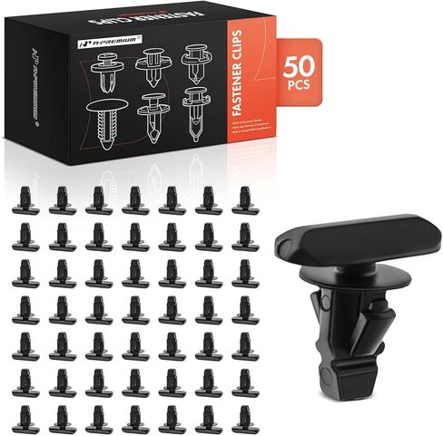 A-Premium 30PCS Weatherstrip Door Sub Seal Clips - Compatible with Honda CR-V 2017-2024, Civic 2016-2024, Accord, Pilot, HR-V, Insight, Passport, Nylon Door Inner Seal Fastener - Fits 0.18 inch Hole in Saudi Arabia