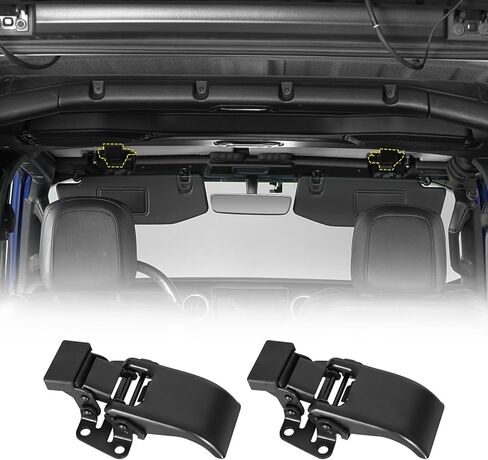 مجموعة دعامة بديلة بمشبك علوي صلب من Hooke Road JL/JT متوافقة مع 2018-2026 Jeep Wrangler JL & Gladiator JT، قطعتان in Saudi Arabia