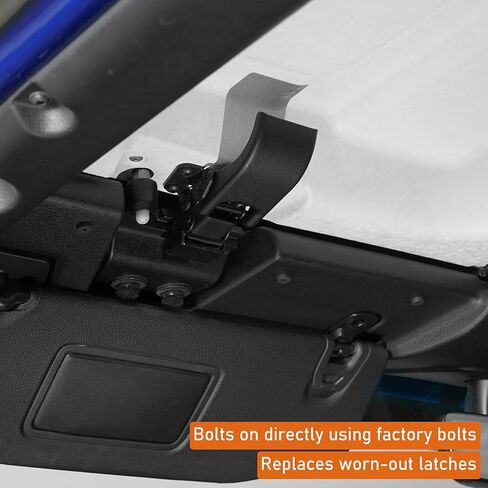 مجموعة دعامة بديلة بمشبك علوي صلب من Hooke Road JL/JT متوافقة مع 2018-2026 Jeep Wrangler JL & Gladiator JT، قطعتان in Saudi Arabia