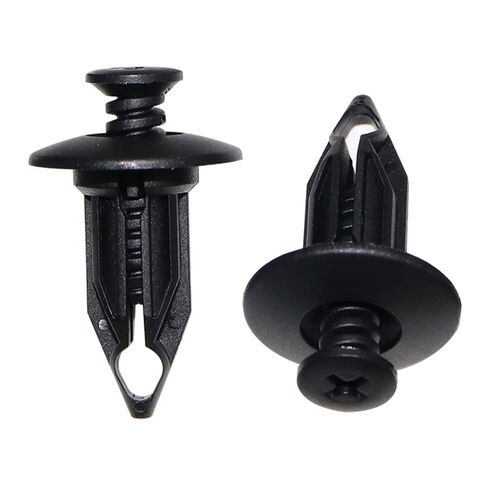 Woodzdon 25 Pcs Bumper Cover Clip Bumper Fascia Retainer Push Pin for Chrysler 6502625 for Jeep Wrangler & Wrangler JK for Dodge Ram 1500 2500 3500 4500 Dakota Durango for GM 10140480 Fits 12mm Hole in Saudi Arabia