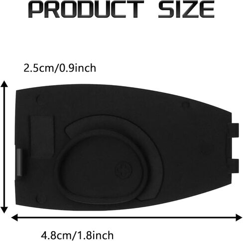 for Mercedes Key Fob Back Cover, Key Case Rear Cover Replacement for Mercedes Benz B-Class C-Class E-Class W204 3 Buttons Keys Fob Covers, Car Keys Battery Rear Shell Accessories in Kuwait