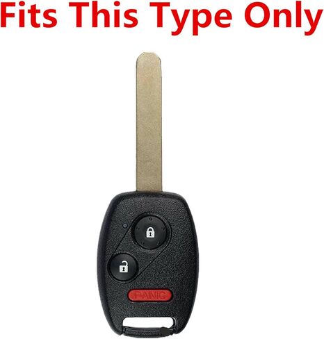 Rpkey Silicone Keyless Entry Remote Control Key Fob Cover Case protector Replacement Fit For Honda Accord Crosstour CR-V CR-Z Civic Fit Insight Odyssey Ridgeline N5F-S0084A CWTWB1U545 in Saudi Arabia