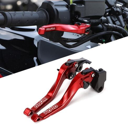 Shorty Brake Clutch Levers Compatible with Honda Grom Clone MSX125 2026 2025 2024 2023 2022 2021 2020 | Front Short Levers MSX 125 Grom Accessories (Blue) in Saudi Arabia