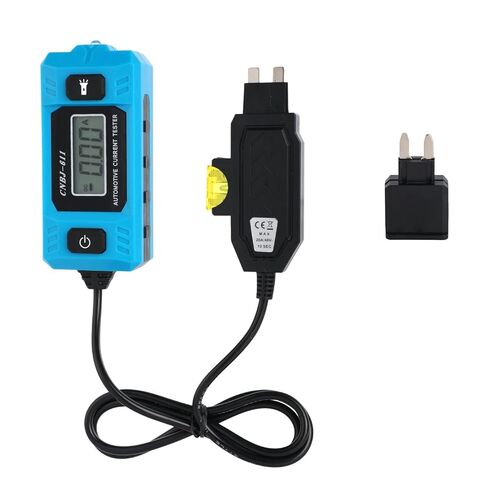 Automotive Circuit Fault Probe Tester, 20A 48V High-Precision Current Tester & Fuse Checker with Blue Backlit LCD Front Light for Car Relay Wire Tracer Short Finder Portable Diagnostic Tool in Kuwait