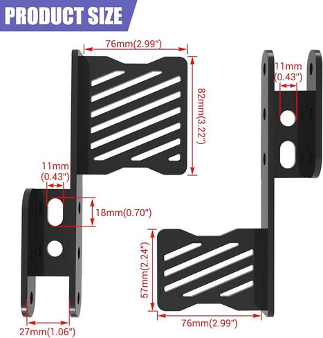 مجموعة دواسات Go Kart شديدة التحمل مع فرامل معدلة واستبدال دواسة القدم الخانقة لأجزاء ملحقات عربة التسوق Yerf Dog Go Kart Predator 212cc 196cc in Kuwait