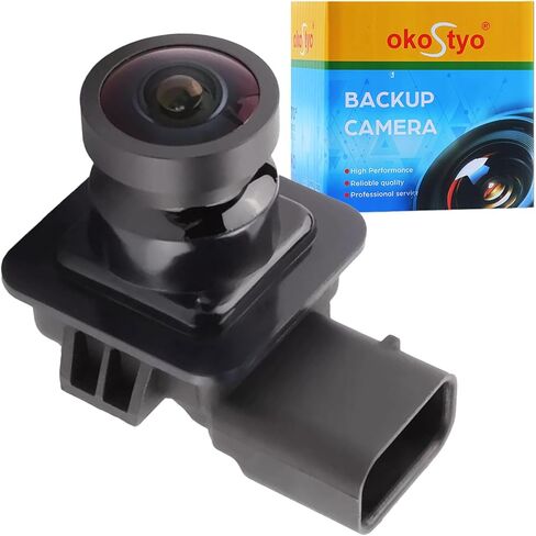 DV4T-19G490-AB Rear View Backup Camera Compatible with Ford Escape Kuga 2013-2017 Reverse Park Assist Camera Replaces DV4T19G490AB EV4T-19G490-CA EV4T19G490CA in Kuwait