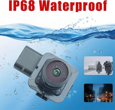 DV4T-19G490-AB Rear View Backup Camera Compatible with Ford Escape Kuga 2013-2017 Reverse Park Assist Camera Replaces DV4T19G490AB EV4T-19G490-CA EV4T19G490CA in Kuwait