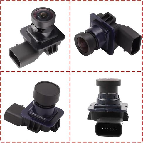 DV4T-19G490-AB Rear View Backup Camera Compatible with Ford Escape Kuga 2013-2017 Reverse Park Assist Camera Replaces DV4T19G490AB EV4T-19G490-CA EV4T19G490CA in Kuwait