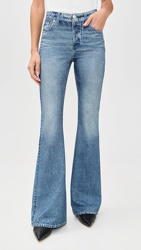 rag & bone Women's Rb Miramar Ponte Dahlia Full Length Jeans in Saudi Arabia