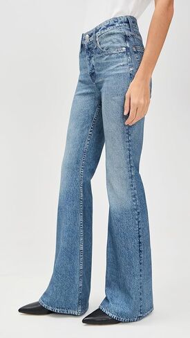 rag & bone Women's Rb Miramar Ponte Dahlia Full Length Jeans in Saudi Arabia